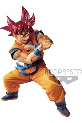 SUPER SAIYAN GOD SON GOKU SPECIAL IV FIGURE 17 CM DRAGON BALL SUPER BLOOD OF SAIYANS