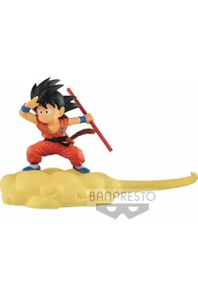 SON GOKU FLYING KINTOUN VERSION A RED SUIT FIGURA 13 CM DRAGON BALL