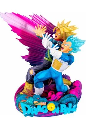 VEGETA & TRUNKS VERSION 2 FIGURA 18 CM DRAGON BALL SUPER MASTER STAR DIORAMA