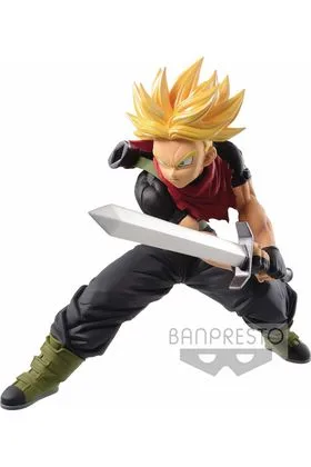 SUPER SAIYAN TRUNKS FUTURE FIGURA 14 CM SUPER DRAGON BALL HEROES TRANSCENDENCE ART VOL. 5