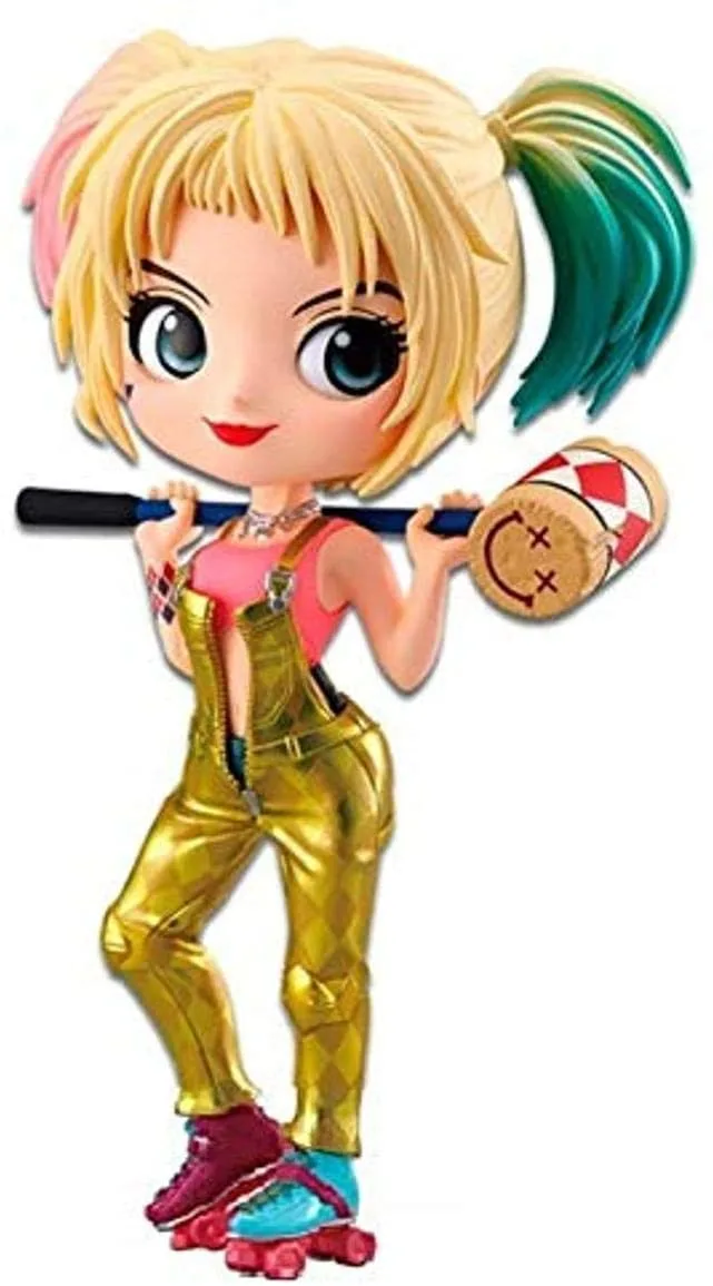 HARLEY QUINN VER. A FIGURA 14 CM Q POSKET BIRDS OF PREY DC COMICS CHARACTERS