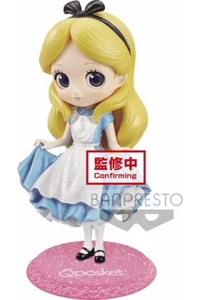 ALICE FIGURA 14 CM Q POSKET DISNEY CHARACTERS GLITTER LINE