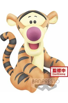 TIGGER FIGURA 10 CM FLUFFY PUFFY DISNEY CHARACTERS POOH & TIGGER