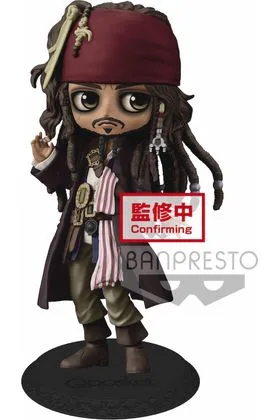 JACK SPARROW VER. A FIGURA 14 CM PIRATAS DEL CARIBE Q POSKET DISNEY CHARACTERS