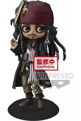 JACK SPARROW VER. B FIGURA 14 CM PIRATAS DEL CARIBE Q POSKET DISNEY CHARACTERS