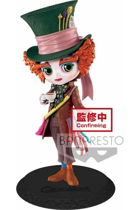 SOMBRERERO LOCO COLOR NORMAL VER A FIG 14CM ALICE IN WONDERLAND Q POSKET DISNEY CHARACTERS