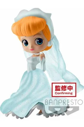 CINDERELLA FIGURA 14 CM Q POSKET DISNEY CHARACTERS DREAMY STYLE GLITTER COLLECTION