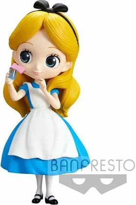 ALICE FIGURA 14 CM Q POSKET DISNEY CHARACTERS NORMAL COLOR VER