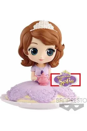 SOFIA FIGURA 9 CM Q POSKET DISNEY CHARACTERS MILKY COLOR VER