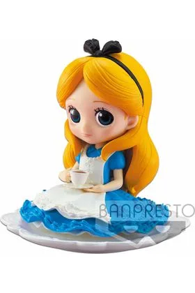 ALICE FIGURA 9 CM Q POSKET DISNEY CHARACTERS NORMAL COLOR VER SUGIRLY