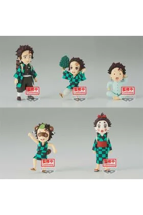 Surtido Tanjiro Kamado Collect 12 Figura Demon Slayer: Kimetsu No Yaiba World Collect Figu