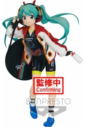 HATSUNE MIKU 2020 TEAMUKYO FIGURA 17 CM HATSUNE MIKU RACING ESPRESTO SERIES