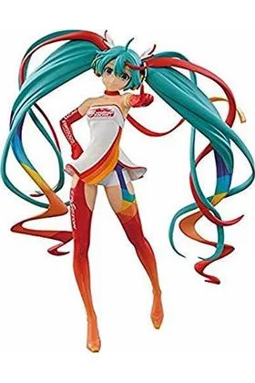 HATSUNE MIKU VER. RACING MIKU 2016 FIGURA 18 CM HATSUNE MIKU RACING