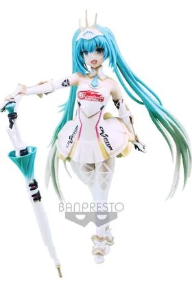 HATSUNE MIKU VER. RACING MIKU 2015 FIGURA 18 CM HATSUNE MIKU RACING