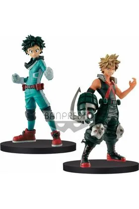 IZUKU MIDORIYA & KATSUKI BAKUGO SET 2 FIGURAS 15 CM MY HERO ACADEMIA DXF