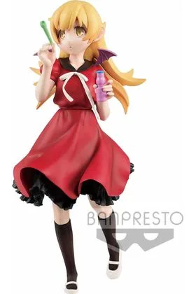 SHINOBU OSHINO FIGURA 20 CM ISHIN NISHIO ANIME PROJECT MONOGATARI SERIES EXQ EXCL. LINES