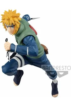 MINATO NAMIKAZE FIGURA 18 CM NARUTO SHIPPUDEN VIBRATION STARS