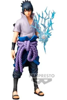 UCHIHA SASUKE FIG 28 CM NARUTO SHIPPUDEN GRANDISTA NERO