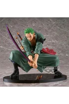 RORONOA ZORO FIG 13 CM ONE PIECE SCULTURES BIG BANPRESTO FIGURE COLOSSEUM