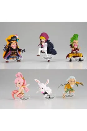 SURTIDO 12 FIGURAS 7 CM ONE PIECE WORLD COLLECTABLE FIGURE -THE GREAT PIRATES 100 LANDSCAP