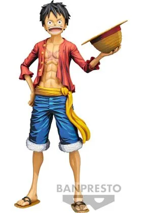 MONKEY D. LUFFY FIG 28 CM ONE PIECE GRANDISTA NERO