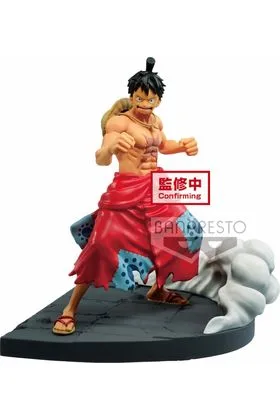 MONKEY D LUFFY FIGURA 13 CM ONE PIECE LOG FILE SELECTION WORST GENERATION VOL. 1