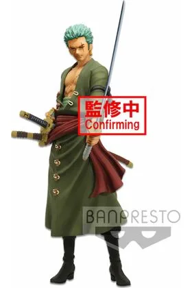 RORONOA ZORO FIGURA 28 CM ONE PIECE GRANDISTA NERO