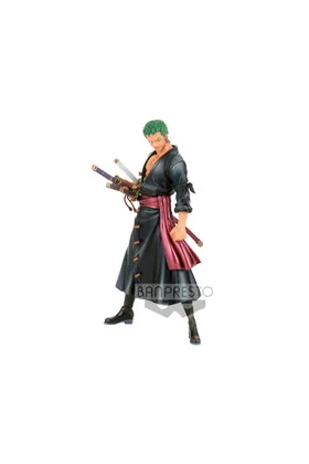 ZORO FIG 17 CM ONE PIECE DXF THE GRANDLINE SERIES WANOKUNI