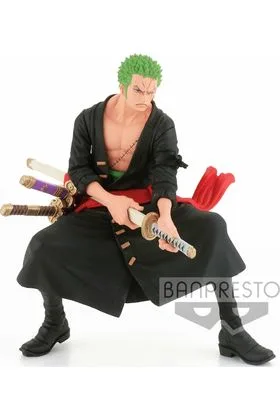 THE RORONOA ZORO FIGURA 18 CM ONE PIECE KING OF ARTIST