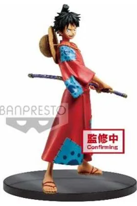 MONKEY D LUFFY FIGURA 16 CM ONE PIECE GRANDLINE DXF FIGURE WANOKUNI VOL. 1