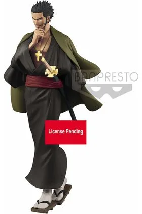 DRACULE MIHAWK FIGURA 20 CM ONE PIECE TREASURE CRUISE WORLD JOURNEY VOL. 3