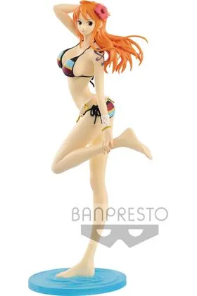 NAMI COLOR OSCURO WALK STYLE A FIGURA 25 CM ONE PIECE GLITTER & GLAMOURS