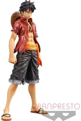 MONKEY D LUFFY FIGURA 16 CM ONE PIECE STAMPEDE GRANDLINE DXF FIGURE VOL. 1