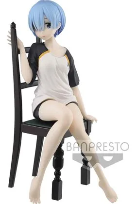 REM VER. CAMISETA FIGURA 20 CM RE:ZERO STARTING LIFE IN ANOTHER WORLD RELAX TIME