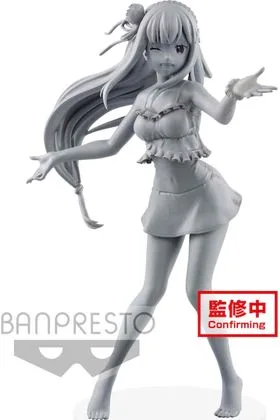 EMILIA FIGURA 22 CM RE:ZERO STARTING LIFE IN ANOTHER WORLD EXQ