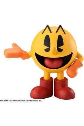 PAC-MAN FIGURA 15 CM PAC-MAN SOFTB HALF RE-RUN