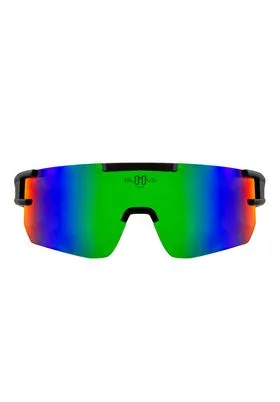 GAFAS DEPORTE ZONCOLAN MATTE BLACK GREEN POLARIZED