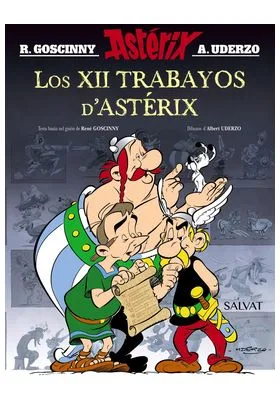 LOS XII TRABAYOS D'ASTERIX (ASTURIANO)
