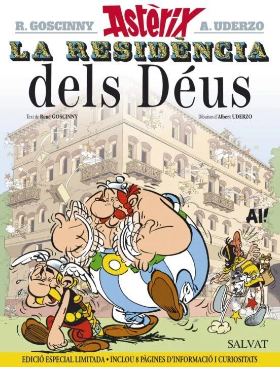 ASTERIX 17: LA RESIDENCIA DELS DEUS (CATALAN) EDICIO ESPECIAL LIMITADA