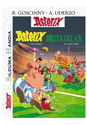 ASTERIX BRITAINIAN. BILDUMA HANDIA, 08 (EUSKERA)