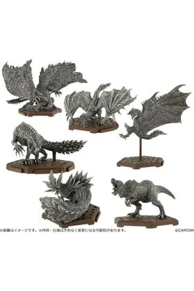 MONSTER HUNTER STONE VERSION VOLUME 1 SURTIDO 6 FIGURAS CAPCOM FIGURE BUILDER STANDARD MODEL PLUS