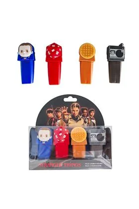 SET DE 4 HIGHLITHERS STRANGER THINGS