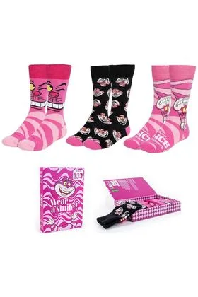 Pack 3 Pares Calcetines Disney Alice In Wonderland