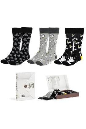 Pack 3 Pares Calcetines Harry Potter