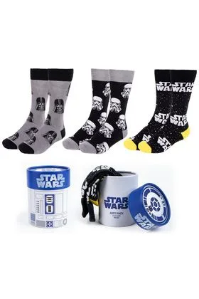 Pack 3 Pares Calcetines Star Wars R2-D2