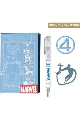 SET REGALO CON BOLI MARVEL THE FANTASTIC 4