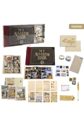 SET DE PAPELERÍA CON SCRAPBOOK PIXAR UP