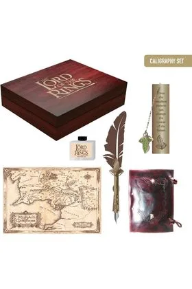 SET DE CALIGRAFÍA THE LORD OF THE RINGS