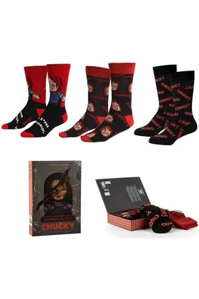 PACK 3 PARES CALCETINES CHUCKY