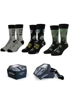 Pack 3 Pares Calcetines the Mandalorian